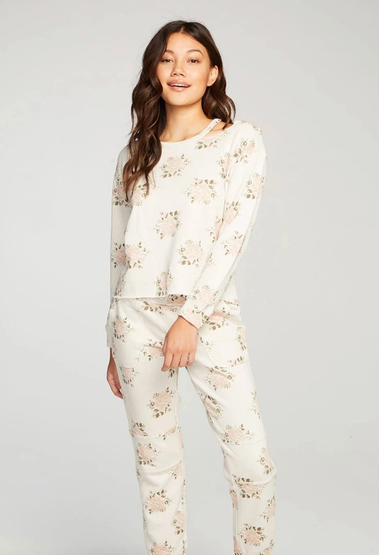 SWEATERS & KNITS CHASER VINTAGE WALLPAPER DECONSTRUCTED PULLOVER 7 SWEATERS & KNITS CHASER VINTAGE WALLPAPER DECONSTRUCTED PULLOVER