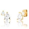TAI GEMMA PEAR CLUSTER EARRINGS JEWELRY