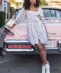 RAILS PIPPA WATERCOLOR BUDS DRESS