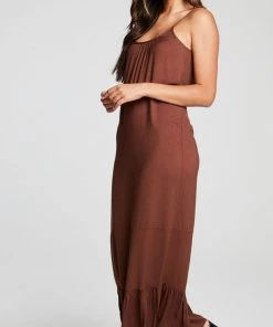 CHASER HEIRLOOM WOVENS TIERED LOW BACK MAXI SUNDRESS NEW ARRIVALS