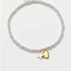 JEWELRY ESTELLA BARTLETT SIENNA HEART & STAR CHARM BRACELET