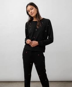 RAILS OAKLAND STAR EMBROIDERED SWEATPANTS