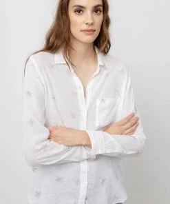 RAILS CHARLI TIE DYE STARS BLOUSE TOPS