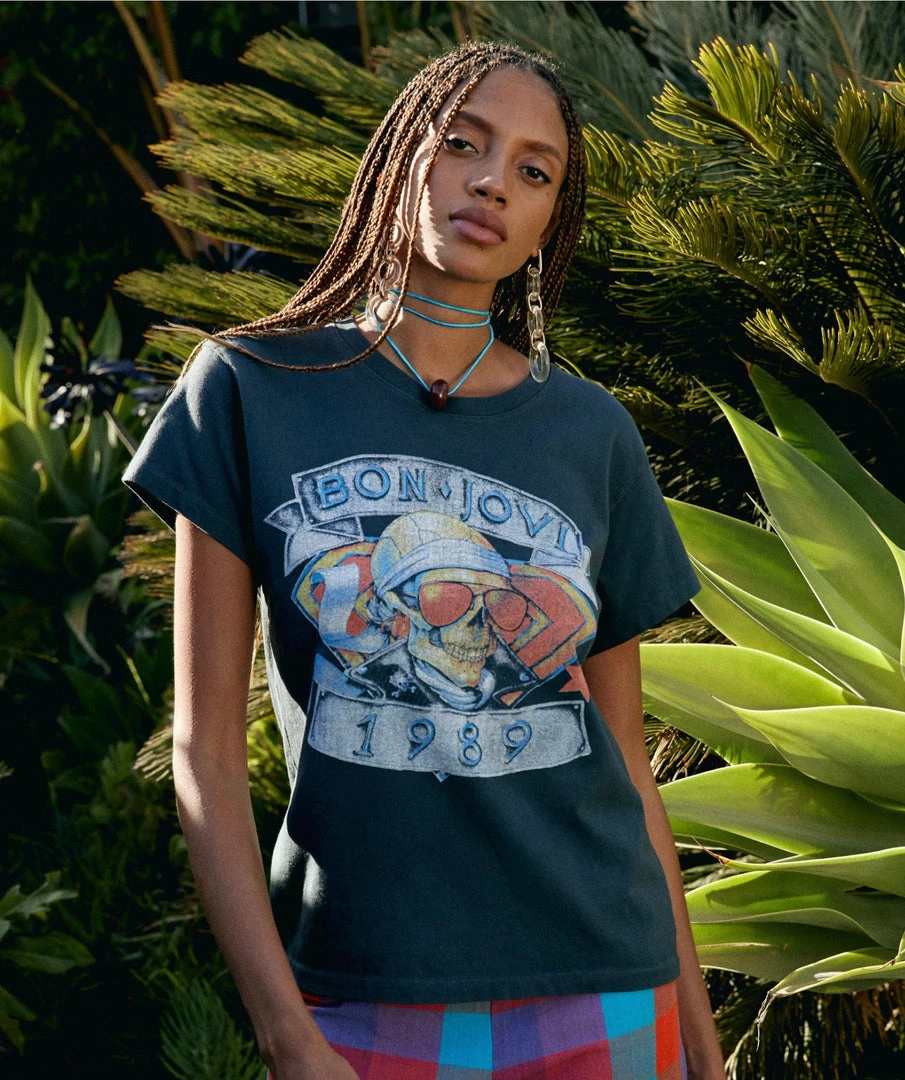 DAYDREAMER BON JOVI 1989 TOUR TEE 7 DAYDREAMER BON JOVI 1989 TOUR TEE