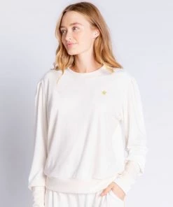 P.J. SALVAGE RETRO VELOUR PULLOVER SWEATERS & KNITS