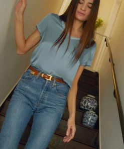 NATION JUNE SATEEN V NECK NEW ARRIVALS