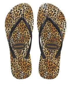 HAVAIANAS SLIM LEOPARD FLIP FLOP