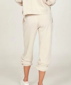VINTAGE HAVANA CREAM BURNOUT WAISTED JOGGER