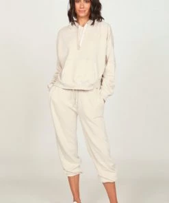 VINTAGE HAVANA CREAM BURNOUT WAISTED JOGGER