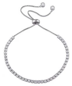 TAI JEWLERY TAI Double CZ Stud JEWELRY