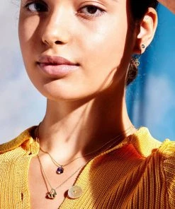 JEWELRY ESTELLA BARTLETT GOLD CHERRIES PENDANT NECKLACE