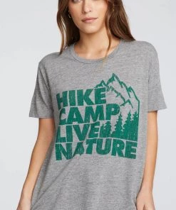 CHASER HIKE NATURE CREW NECK TEE