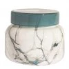 CAPRI BLUE VOLCANO MODERN MARBLE JAR CANDLE