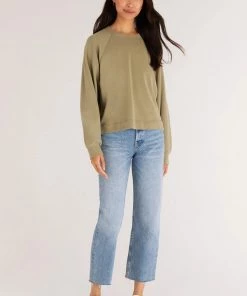 Z SUPPLY CAYDEN RAGLAN SWEATSHIRT