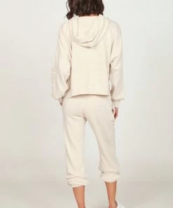 VINTAGE HAVANA CREAM BURNOUT WAISTED JOGGER