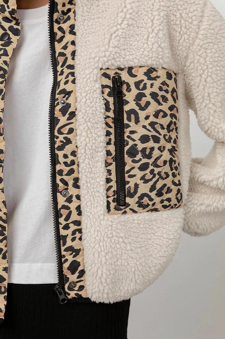SALE RAILS DEAN IVORY LEOPARD JACKET 4 SALE RAILS DEAN IVORY LEOPARD JACKET