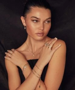 ELIZABETH STONE ASTRA DECO BRACELET JEWELRY