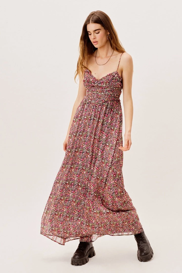 FOR LOVE & LEMONS JOELLE MAXI DRESS NEW ARRIVALS 3 FOR LOVE & LEMONS JOELLE MAXI DRESS NEW ARRIVALS