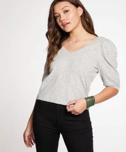 CHASER POOR BOY RIB CROP TOP