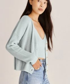 NEW ARRIVALS Z SUPPLY MORGAN CARDIGAN SKYLIGHT