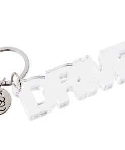 SANTA BARBARA ACRYLIC WORD KEYCHAIN