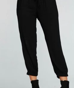 CHASER HEIRLOOM WOVENS CROPPED PAPERBAG WASIT PANT