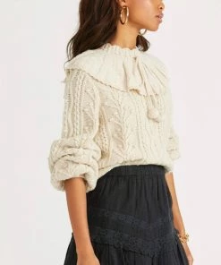 LOVESHACKFANCY COVE MINI SKIRT