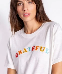 P.J. SALVAGE SHIRT SLEEVE TOP