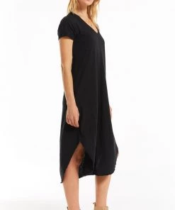 NEW ARRIVALS Z SUPPLY SHORT SLEEVE REVERIE DRESS