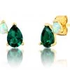 TAI JEWELRY TAI GEMMA PEAR CLUSTER EARRING NEW ARRIVALS