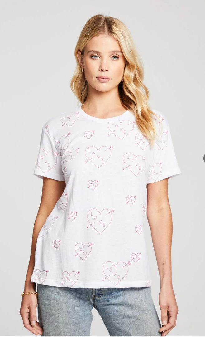 CHASER LOVE STRUCK TEE 3 CHASER LOVE STRUCK TEE