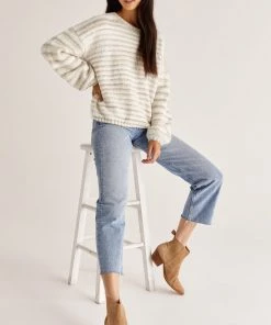 Z SUPPLY NEW ARRIVALS Z SUPPLLY PIPER OMBRE STRIPE SWEATER