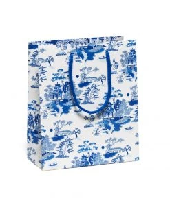 RED CAP BLUE CHINOISERIE BAG GIFTS