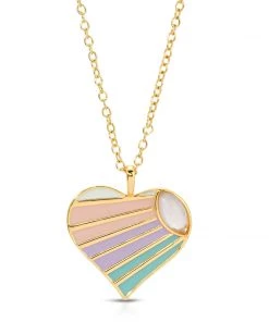 NEW ARRIVALS ELIZABETH STONE CANDY CRUSH NECKLACE