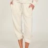 VINTAGE HAVANA CREAM BURNOUT WAISTED JOGGER
