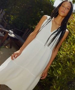 NATION NADIE TIERED DRESS