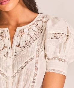 LOVE SHACK FANCY NEW ARRIVALS LOVESHACKFANCY JAISLYN MINI DRESS