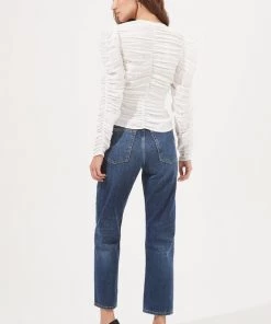 ASTR JUPITER SATIN RUCHED CUTOUT TOP NEW ARRIVALS