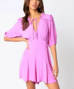 OLIVACEOUS VIVA MINI DRESS