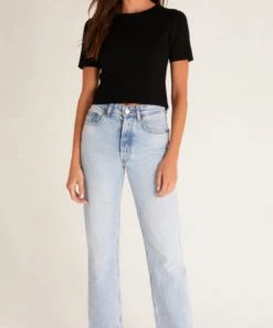 NEW ARRIVALS Z SUPPLY CAMILLA RIB SWEATER TEE