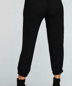 CHASER HEIRLOOM WOVENS CROPPED PAPERBAG WASIT PANT 9 CHASER HEIRLOOM WOVENS CROPPED PAPERBAG WASIT PANT