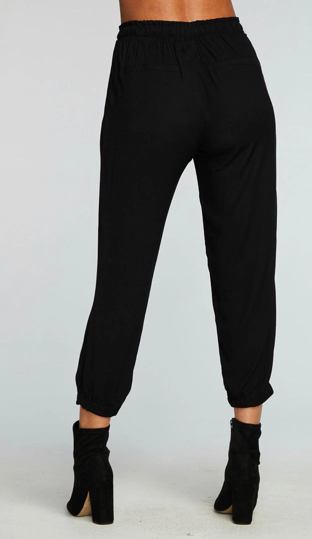 CHASER HEIRLOOM WOVENS CROPPED PAPERBAG WASIT PANT 6 CHASER HEIRLOOM WOVENS CROPPED PAPERBAG WASIT PANT