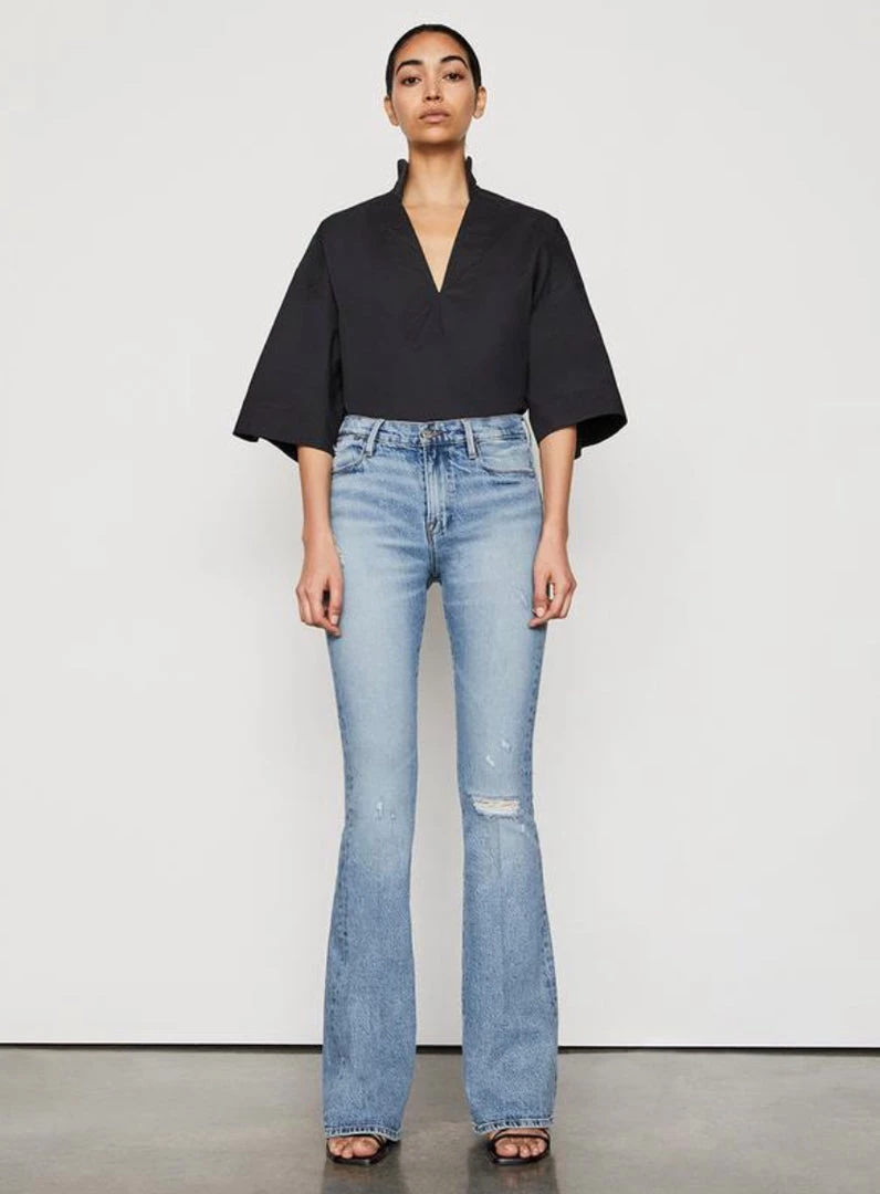 FRAME LE HIGH FLARE CRYSTAL SHORES RIPS NEW ARRIVALS 4 FRAME LE HIGH FLARE CRYSTAL SHORES RIPS NEW ARRIVALS