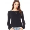 SALTWATER LUXE LONG SLEEVE CUFF TOP