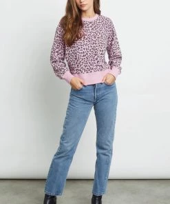 RAILS RAMONA PINK JAGUAR PULLOVER SWEATERS & KNITS 9 RAILS RAMONA PINK JAGUAR PULLOVER SWEATERS & KNITS