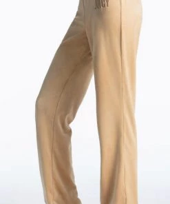 JUICY COUTURE CLASSIC VELOUR TRACK PANT BEACHWOOD 6 JUICY COUTURE CLASSIC VELOUR TRACK PANT BEACHWOOD
