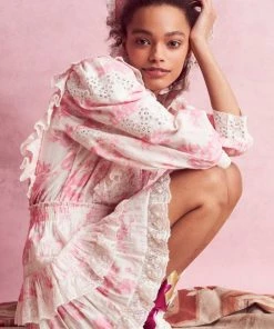 NEW ARRIVALS LOVESHACKFANCY SANTORINI DRESS