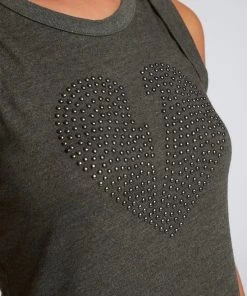 NEW ARRIVALS CHASER STUDDED HEART DRESS