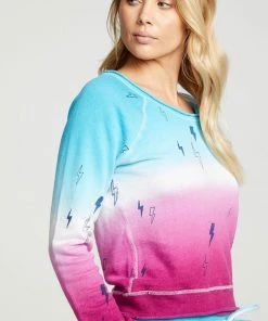 SALE CHASER OMBRE BOLTZ PULLOVER