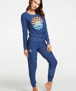 CHASER SUNSHINE & WAVES PANTS